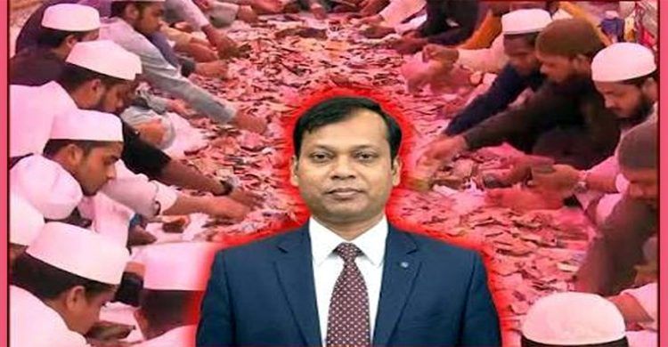 দরগাহ মাজারে ডিসি সারওয়ার আলমের ৫ লাখ টাকা অনুদান