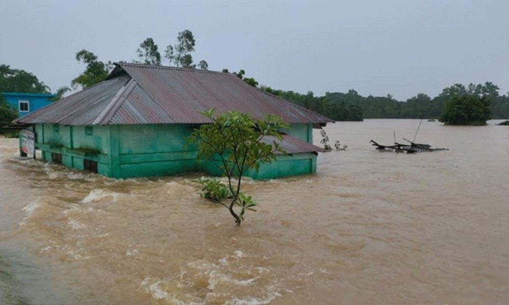 সিলেটে বন্যা পরিস্থিতির অবনতি: পাহাড়ি ঢলে প্লাবিত অন্তত ৬০ গ্রাম