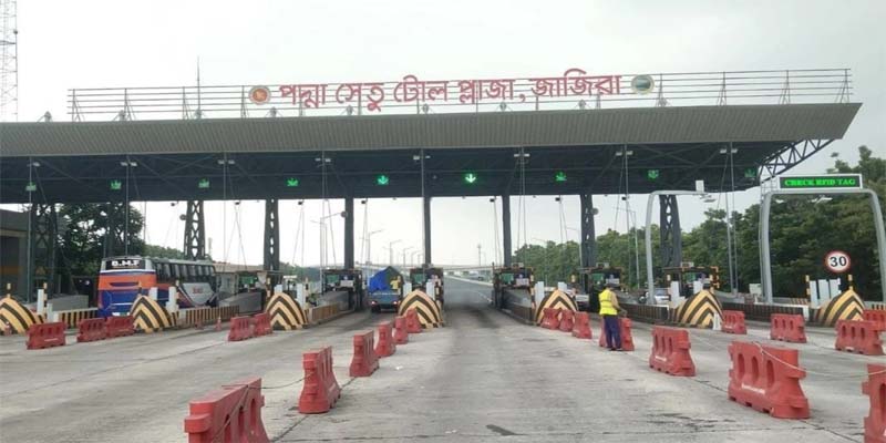 চার বছরে পদ্মা সেতুর টোল আদায় ৩৪২৯ কোটি টাকা