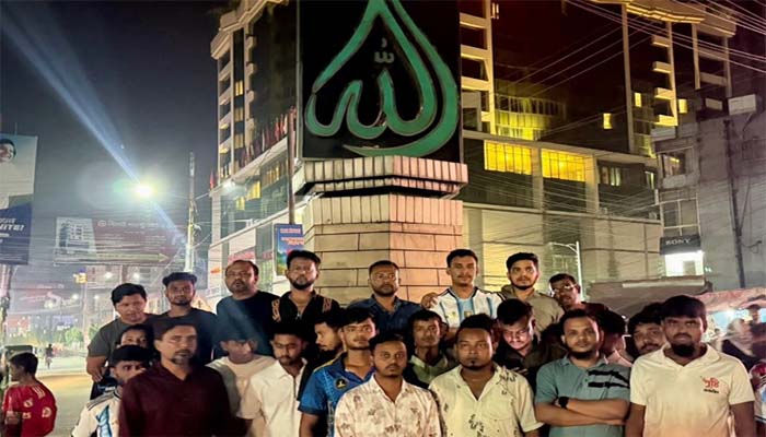 সিলেটে যুবদলের বিক্ষোভ: রাজপথে ২৩নং ওয়ার্ড