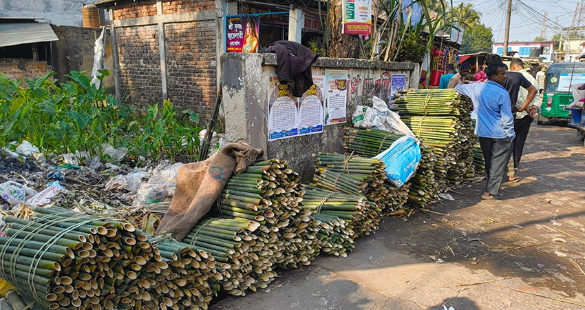 বিলুপ্তির পথে সিলেটের ঐতিহ্যবাহী চুঙ্গাপুড়া পিঠা বিলুপ্তির পথে সিলেটের ঐতিহ্যবাহী চুঙ্গাপুড়া পিঠা