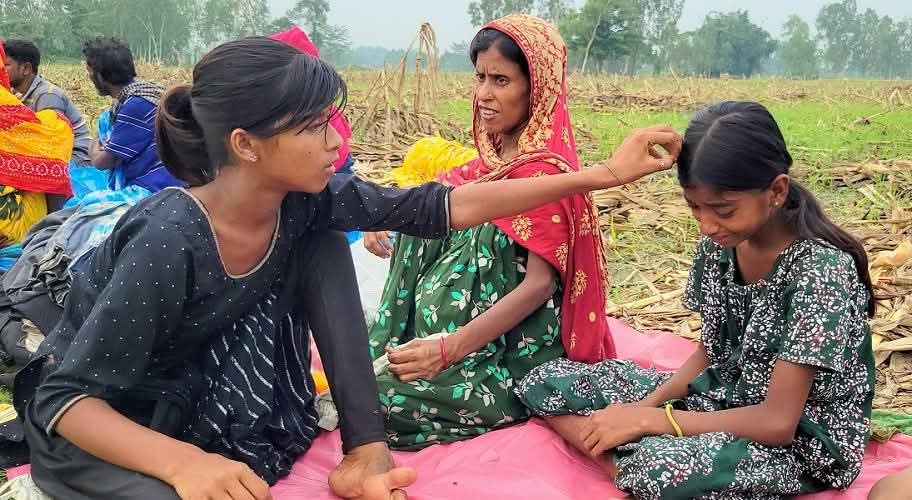 ঠাকুরগাঁও সীমান্তে পুশইনের শিকার ১১ ব্যক্তি শূন্যরেখায় অবস্থানরত