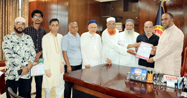 ৫ দফা দাবি বাস্তবায়নে সিসিক প্রশাসক বরাবরে স্মারকলিপি প্রদান ৫ দফা দাবি বাস্তবায়নে সিসিক প্রশাসক বরাবরে স্মারকলিপি প্রদান
