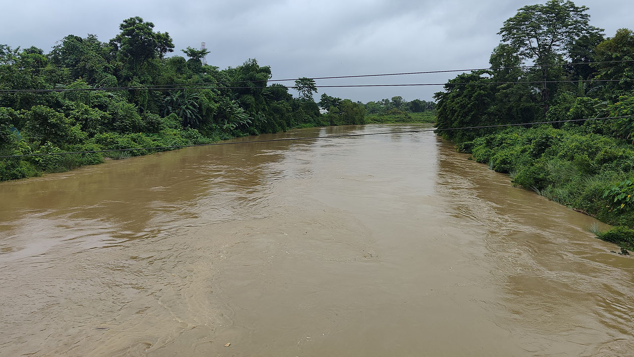 মৌলভীবাজারে ২৪ ঘণ্টায় ৯১ মিমি বৃষ্টিপাত, বন্যার শঙ্কা