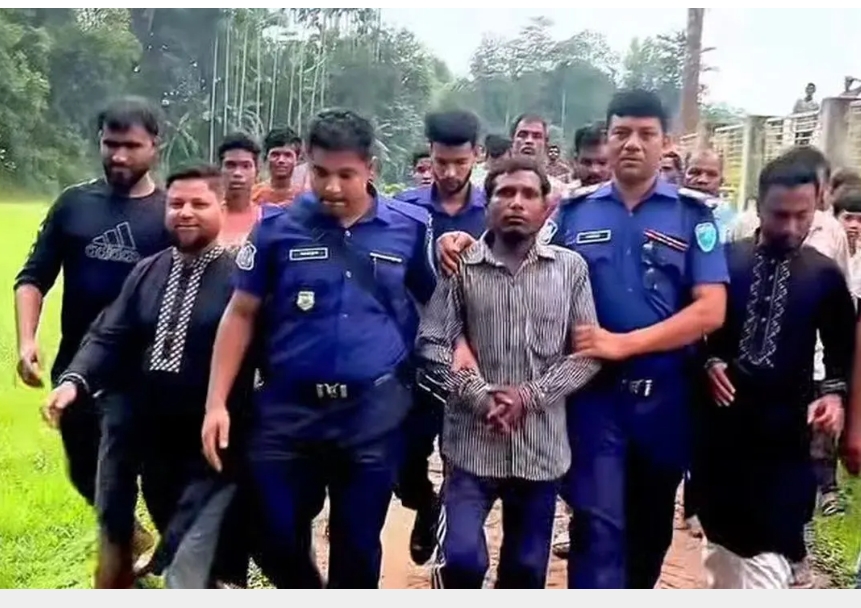 জুড়ীতে স্ত্রীর গলা কেটে হত্যা থানায় আত্মসমর্পণ স্বামীর