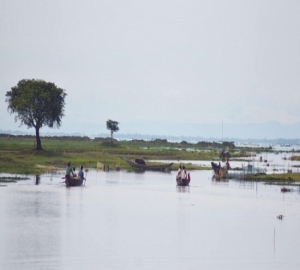 ভরা মৌসুমেও পানি নেই হাকালুকি হাওরে