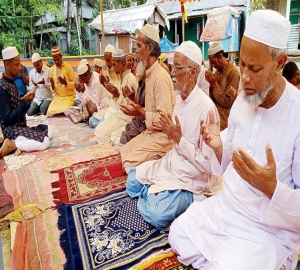 সুনামগঞ্জে একদিন আগেই ঈদ উদযাপন