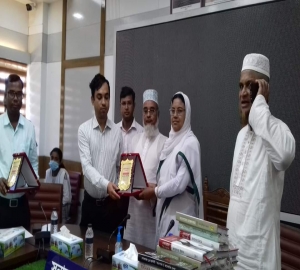 জেলার শ্রেষ্ঠ গার্লস গাইড নির্বাচিত জামালগঞ্জের হোসনে আরা