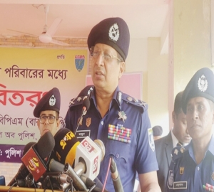 পুলিশ নির্বাচন কমিশনের নির্দেশনা অনুযায়ী দায়িত্ব পালন করবে : সুনামগঞ্জে আইজিপি