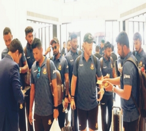 সিলেটে পৌঁছেছে বাংলাদেশ ক্রিকেট দল 
