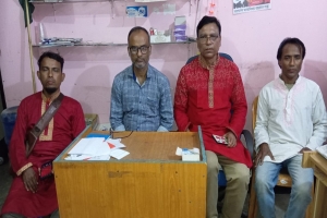 মৌলভীবাজারে সাইবার আইনে আটক সাংবাদিক মশাহিদ’র মুক্তির দাবিতে প্রতিবাদ সভা অনুষ্ঠিত 