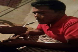 তাহিরপুরে ছাত্রদল নেতার মাদক সেবনের ছবি ভাইরাল, এলাকায় চাঞ্চল্য