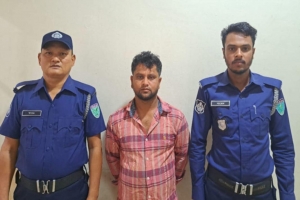 মাধবপুরে সাজা প্রাপ্ত আসামি গ্রেফতার