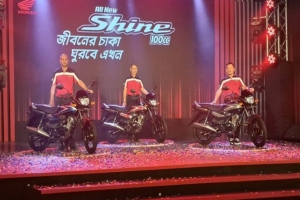হোন্ডার নতুন সংযোজন ‘হোন্ডা শাইন ১০০ সিসি’ মোটরসাইকেল