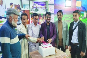 সিলেটে দৈনিক ঘোষণা পত্রিকার প্রতিষ্ঠা বার্ষিকী পালন