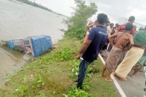 হবিগঞ্জে টমটমের পেছনে ট্রাকের ধাক্কায় চালক নিহত