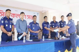 সুনামগঞ্জ জেলার শ্রেষ্ঠ অফিসার ইনচার্জ (ওসি) শ্যামল বণিক নির্বাচিত 