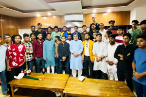 বড়লেখা ছাত্রদলের সাথে – নাসির উদ্দীন মিঠুর মতবিনিময় সভা