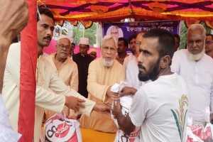 মাধবপুরে বুল্লা ও বাঘাসুরায় সায়হাম গ্রুপের ইফতার