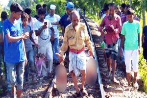 কুলাউড়ায় রেললাইনে ছড়িয়ে ছিটিয়ে পড়ে ছিলো নারীর হাত-পা ও মাথা