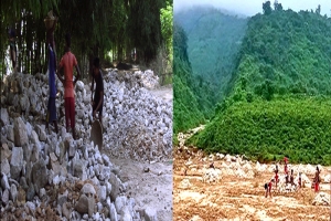 তাহিরপুর সীমান্তে বেড়েছে চোরাচালান