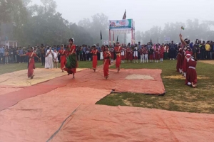 বিজয় দিবসের ডিসপ্লে দেখে ‘বিব্রত’ জুড়ীর ওসি!