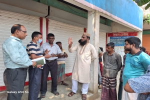 মাধবপুরে লাইসেন্স বিহীন ডেন্টাল ক্লিনিক বন্ধ করলো উপজেলা স্বাস্থ্য কর্মকর্তা