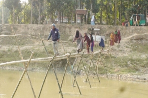 কমলগঞ্জে সেতুর আক্ষেপ ১৫ গ্রামবাসীর
