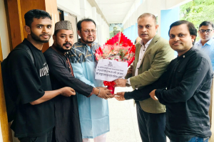 নবাগত জেলা প্রশাসক আব্দুল্লাহ আল মামুনের সাথে ‘দেশ যুব সংগঠন সিলেট’-এর শুভেচ্ছা ও মতবিনিময়