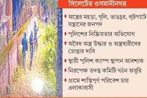সিকন্দরপুর পশ্চিমগাঁওয়ে ফের উত্তেজনা, আতঙ্কে এলাকাবাসী
