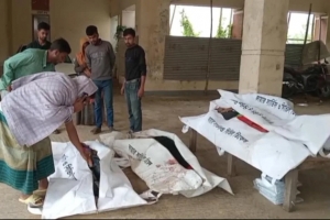 মাধবপুরে ট্রাক ও পিক-আপের সংঘর্ষে ৪ জন নিহত