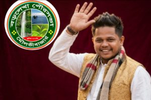 ঈদ শুভেচ্ছা জানালেন কাউন্সিলর প্রার্থী মনসুর আহমদ প্রিন্স